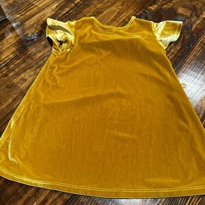 Velvet Gold Kids dress
